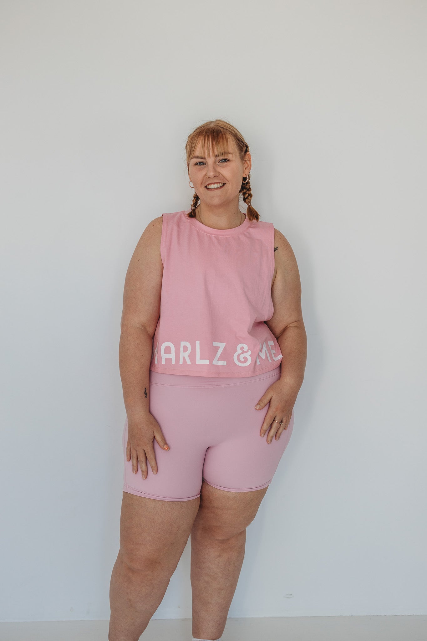 Pink Crop Tank