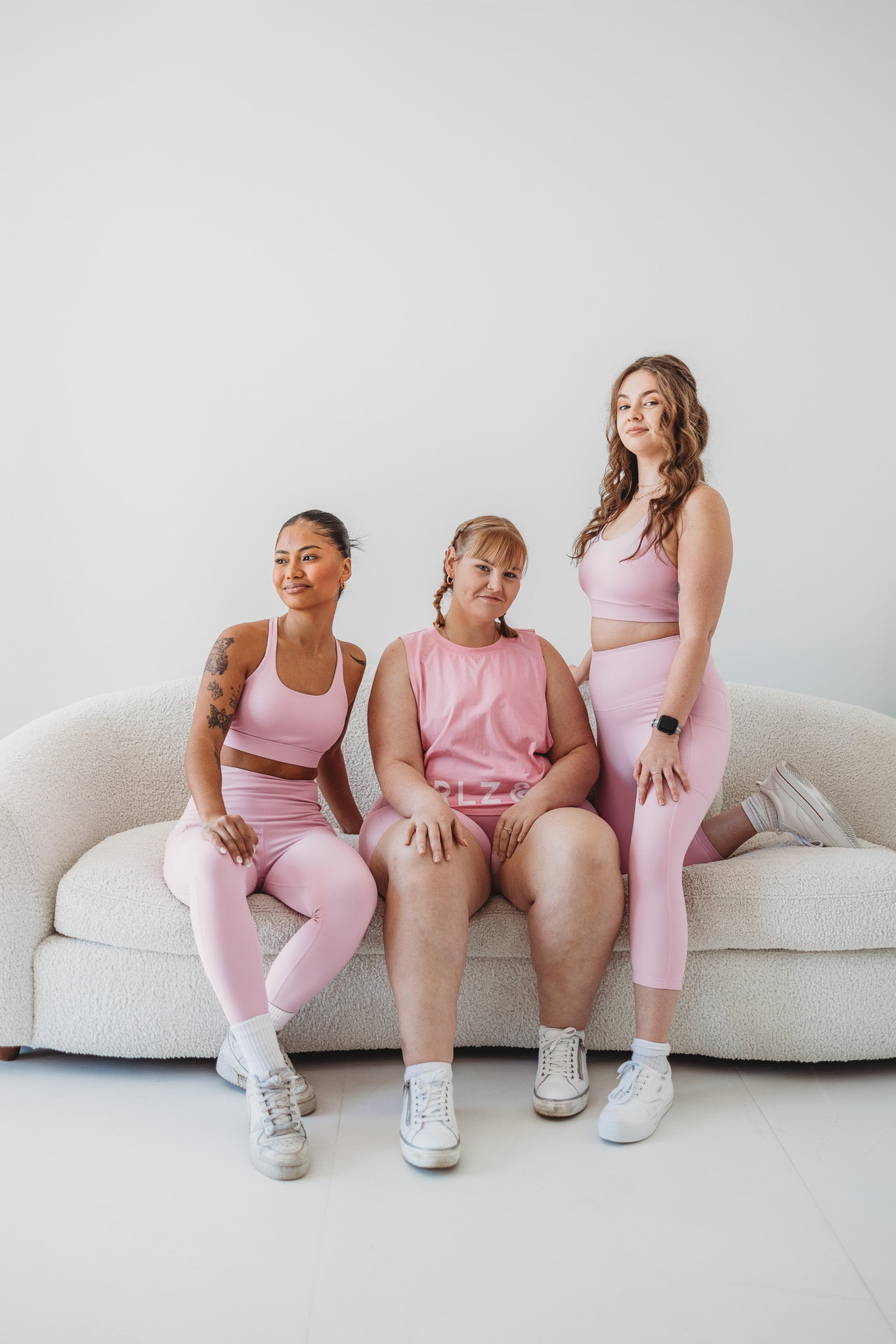 Pink 7/8 Tights