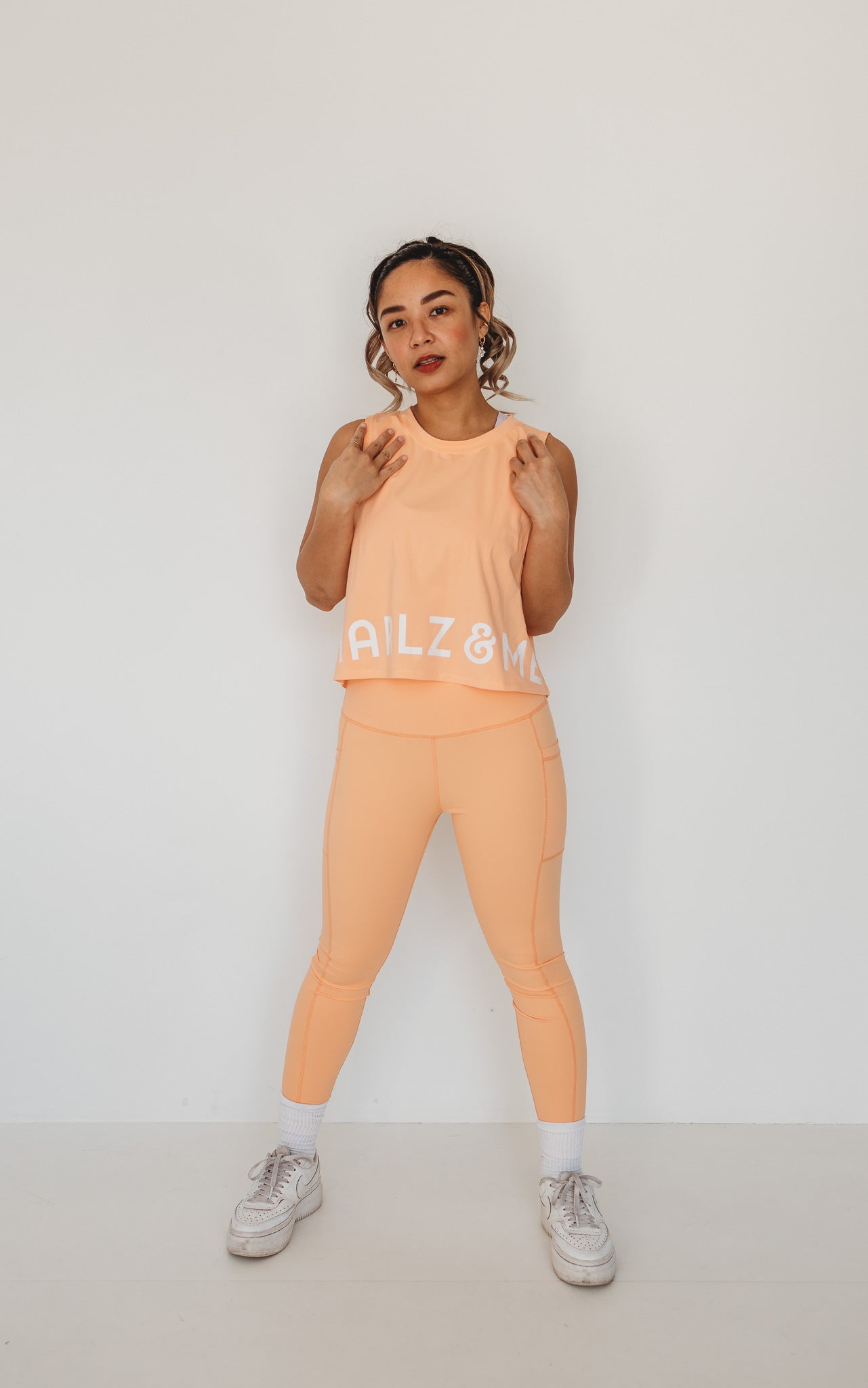 Orange Crop Tank