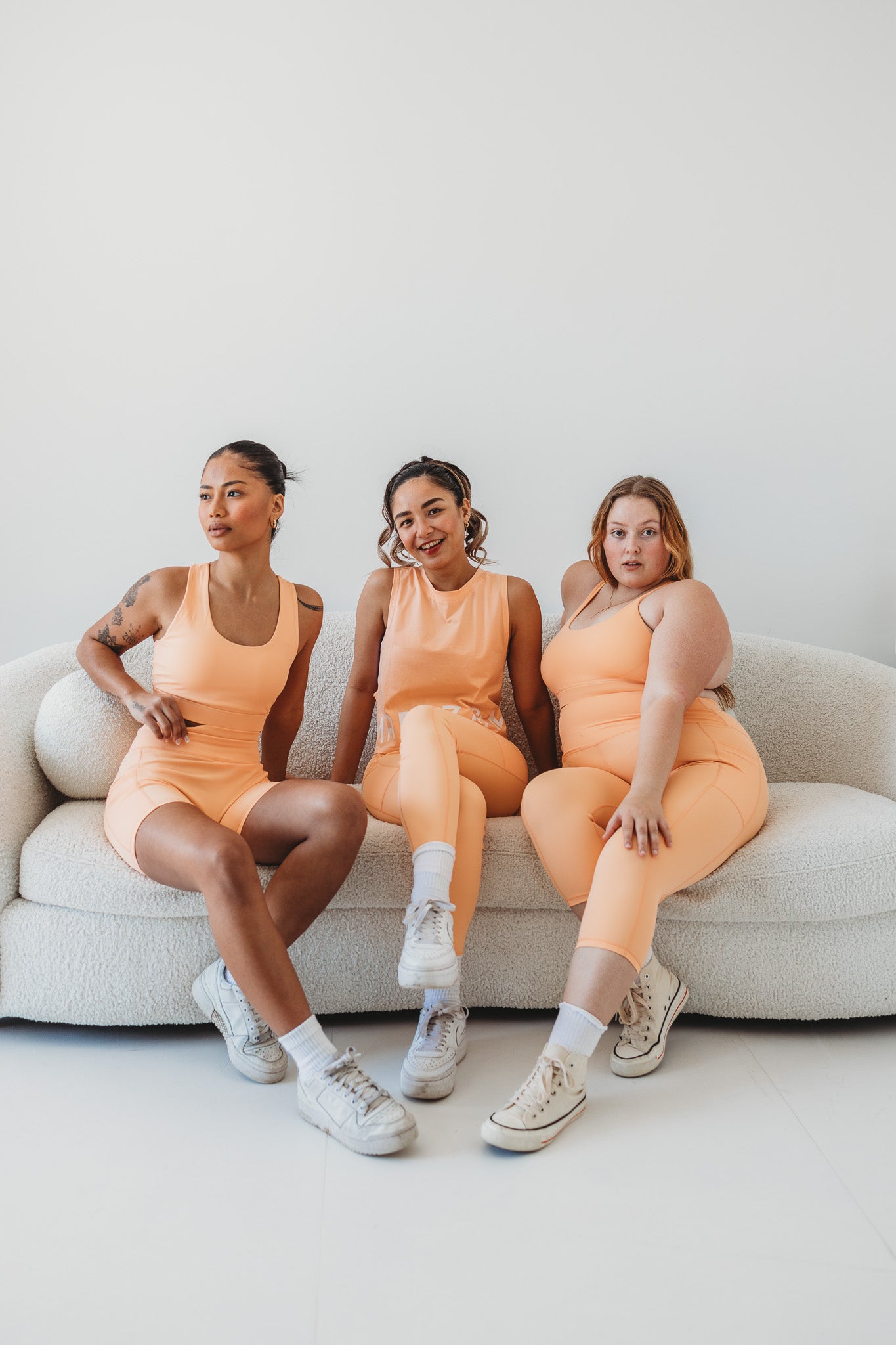Orange 7/8 Tights