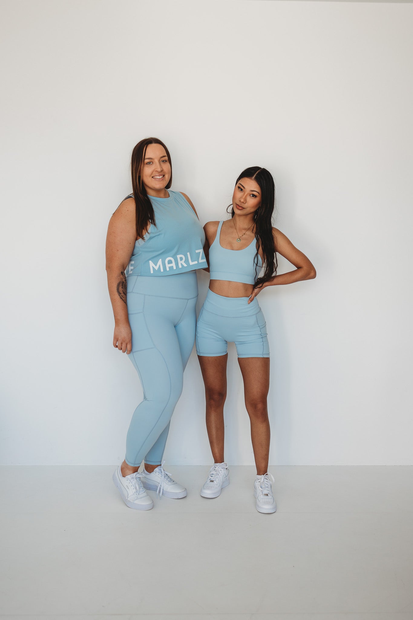 Blue Bike Shorts