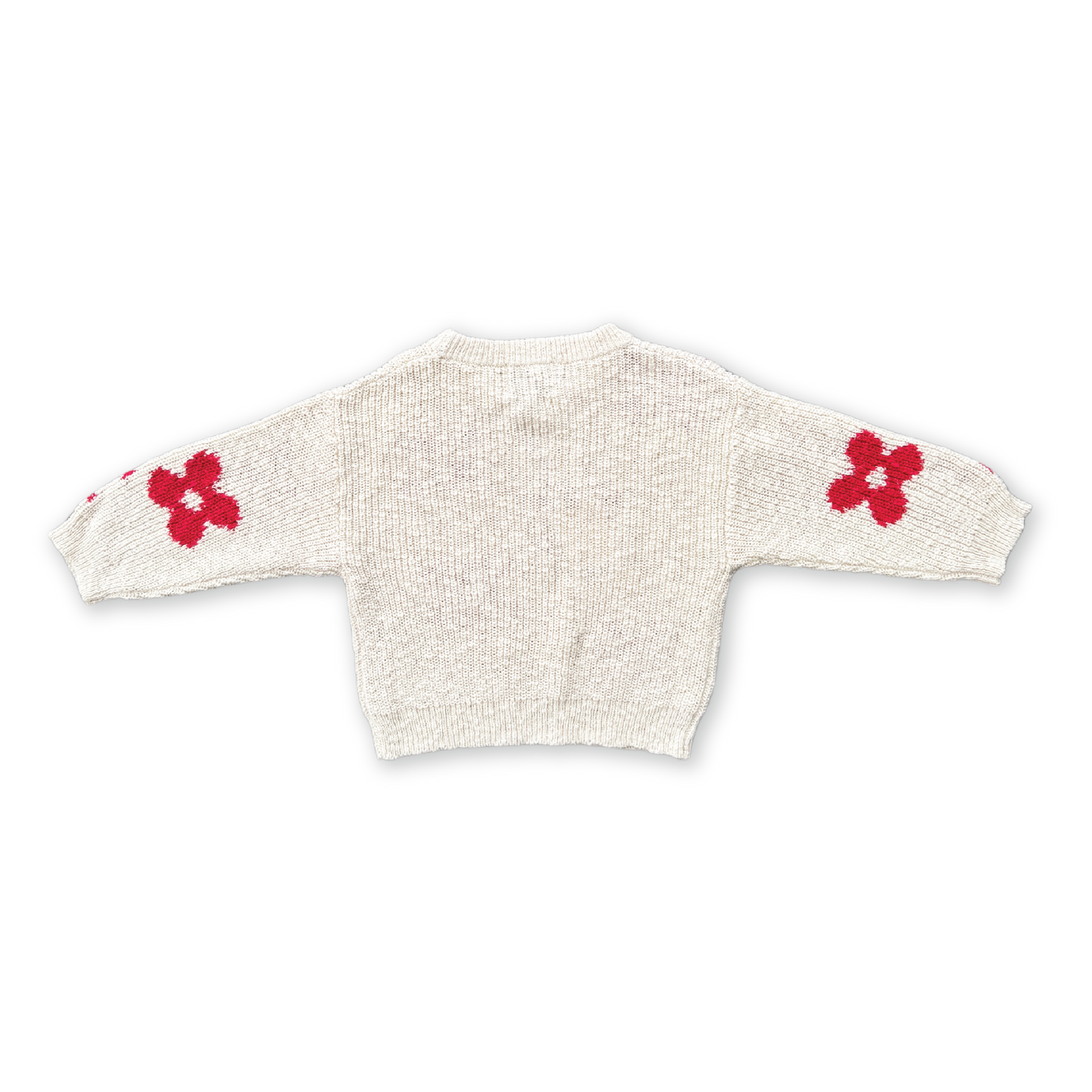 Knitted Posy Pull Over | Milk