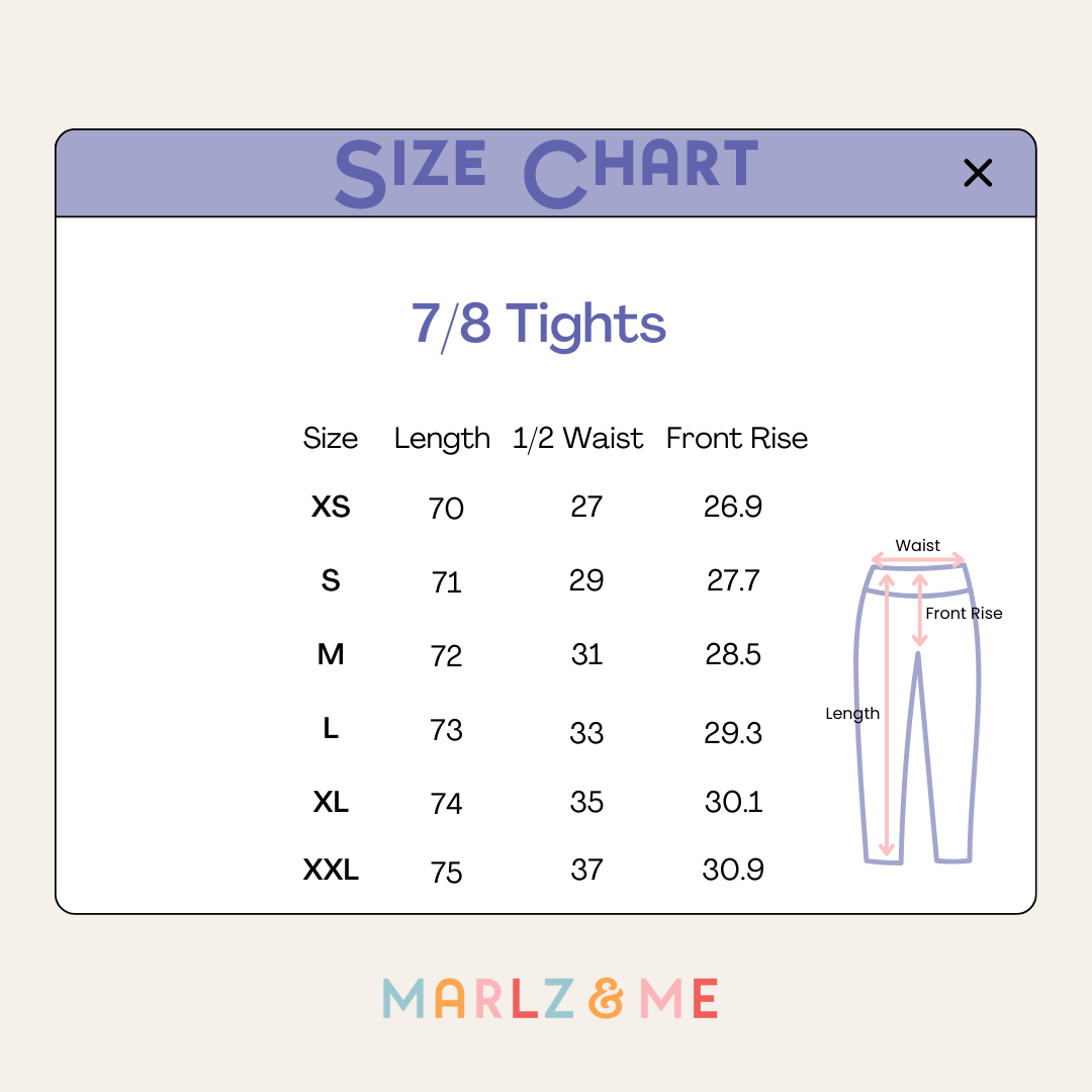 Lilac 7/8 Tights