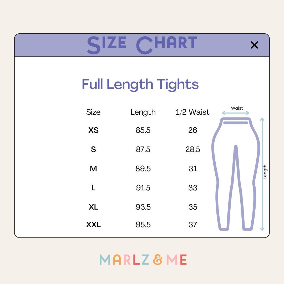 Lilac Full Length Tights