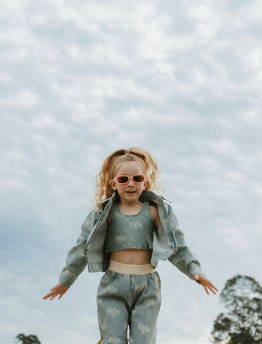 Denim Crop