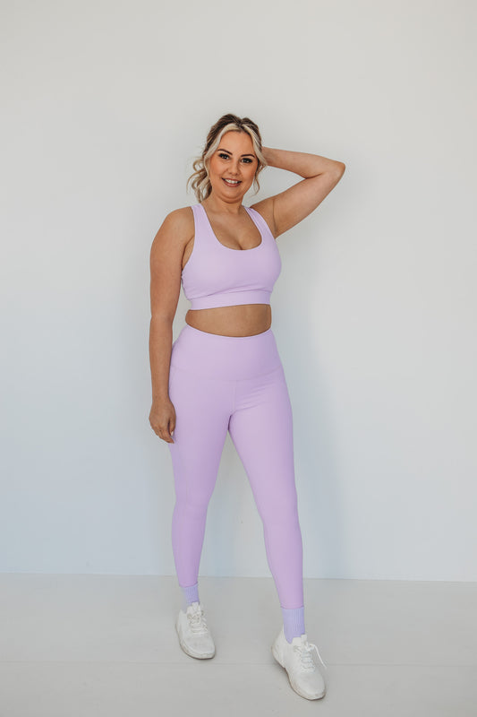 Lilac Full Length Tights