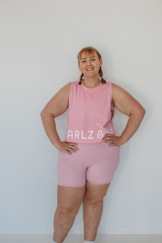 Pink Bike Shorts