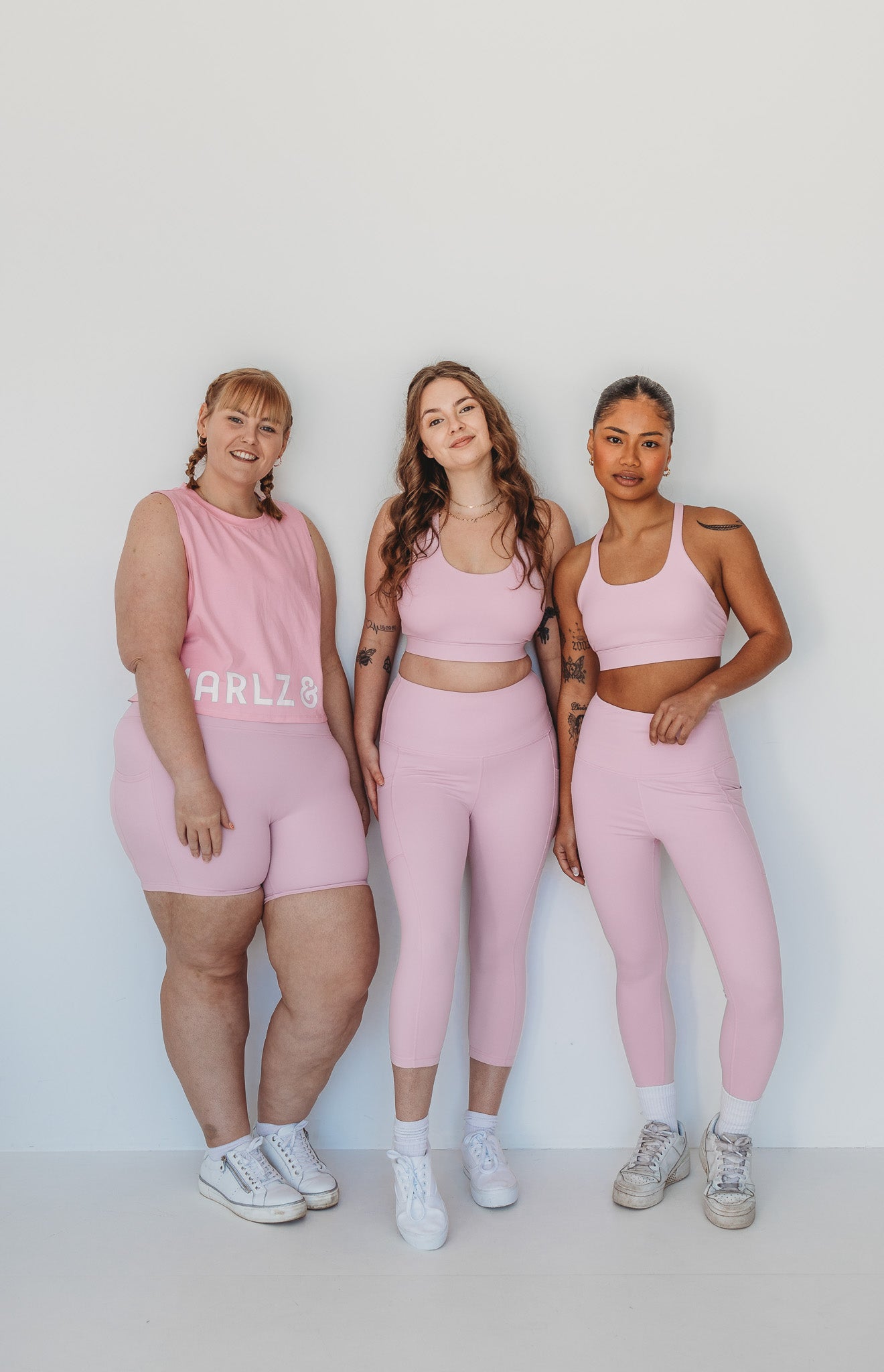 Pink Support Sports Bra