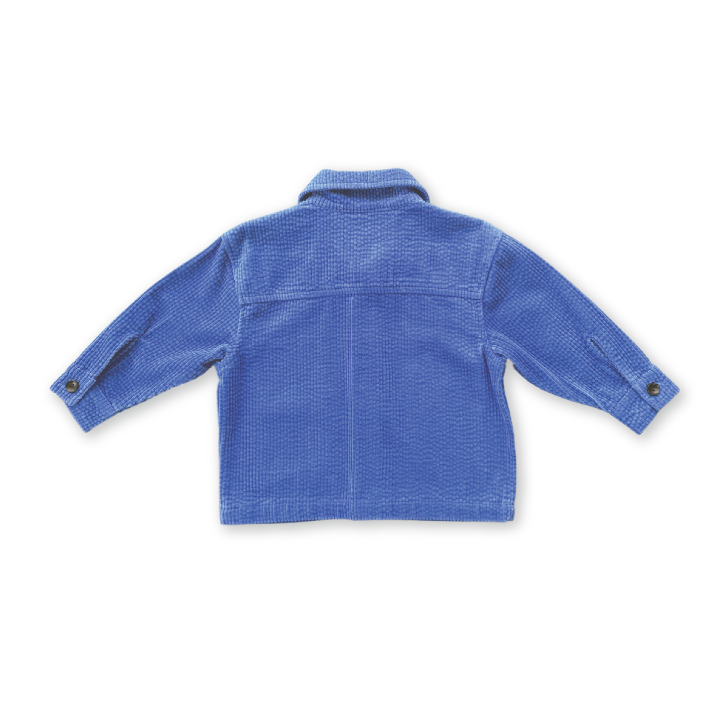 Organic Relaxed Cord Shirt |Sea