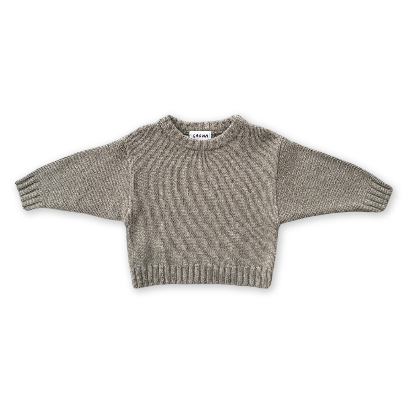 Merino Blend Everyday Pull Over | Grey