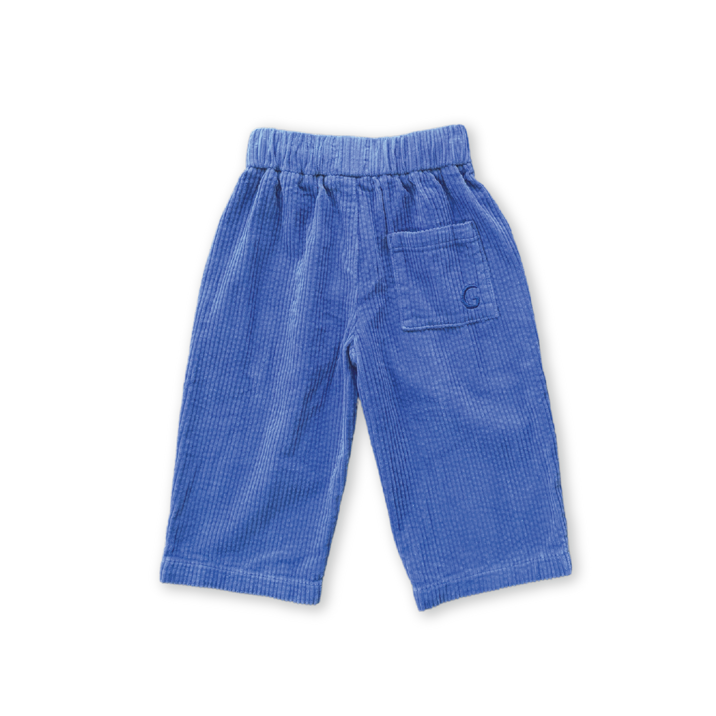 Organic Relaxed Cord Pant |Sea