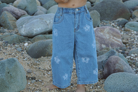 Denim Jeans | Flower